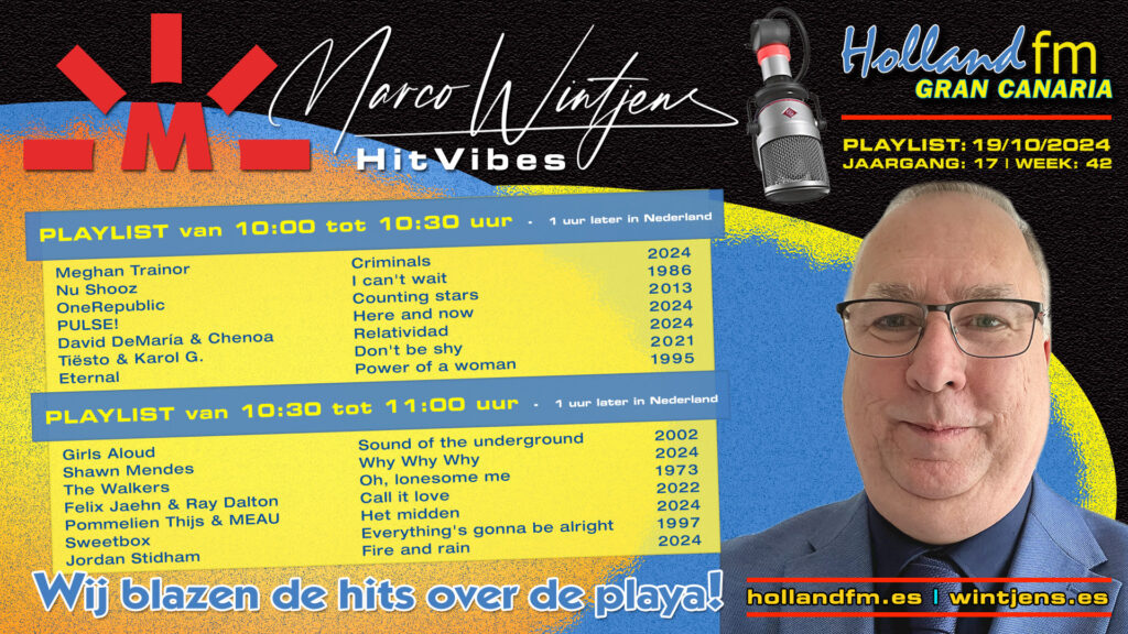 Playlist HitVibes Gran Canaria